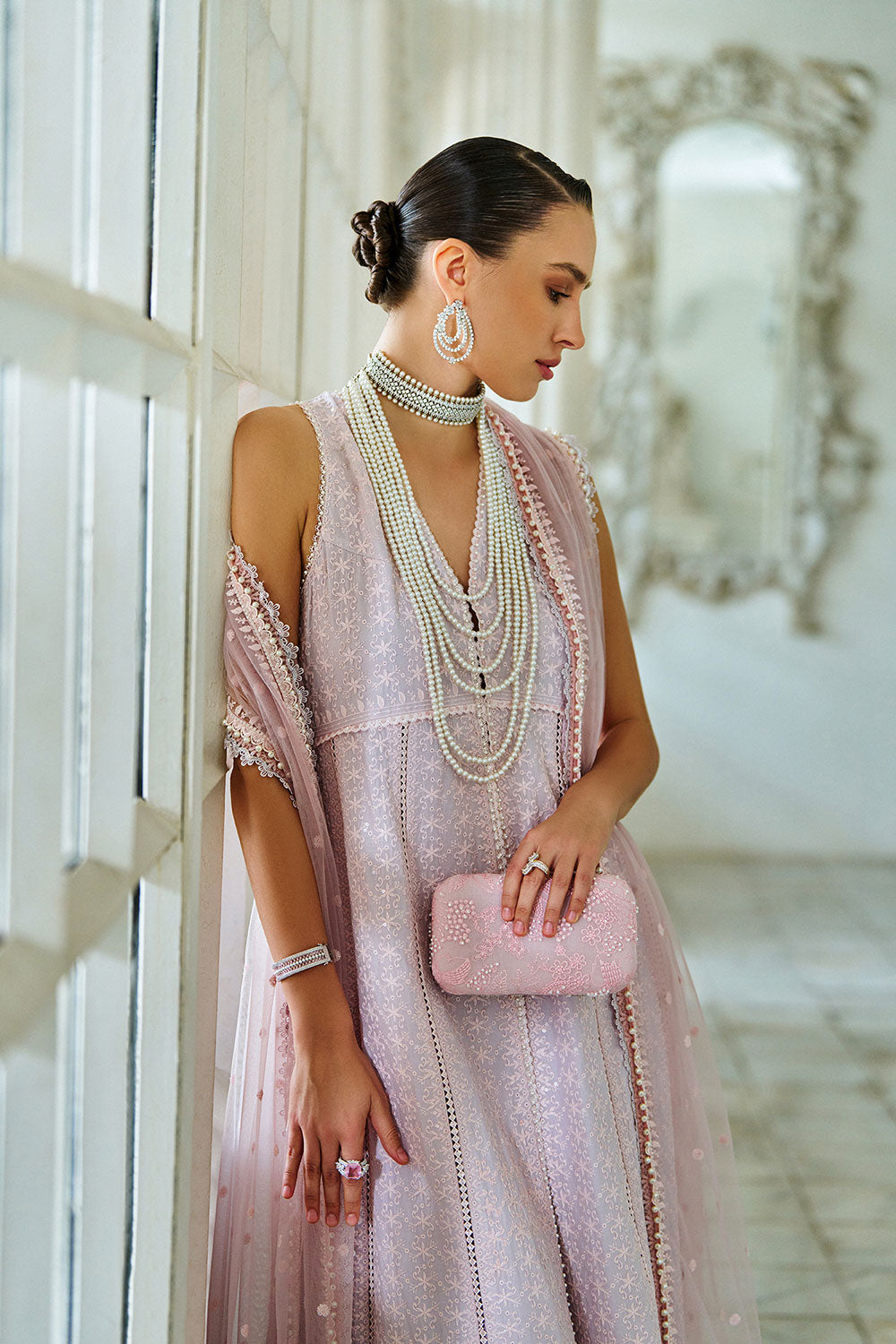 Design 1B Luxury Lawn Eid Edition 2026 Unstitched