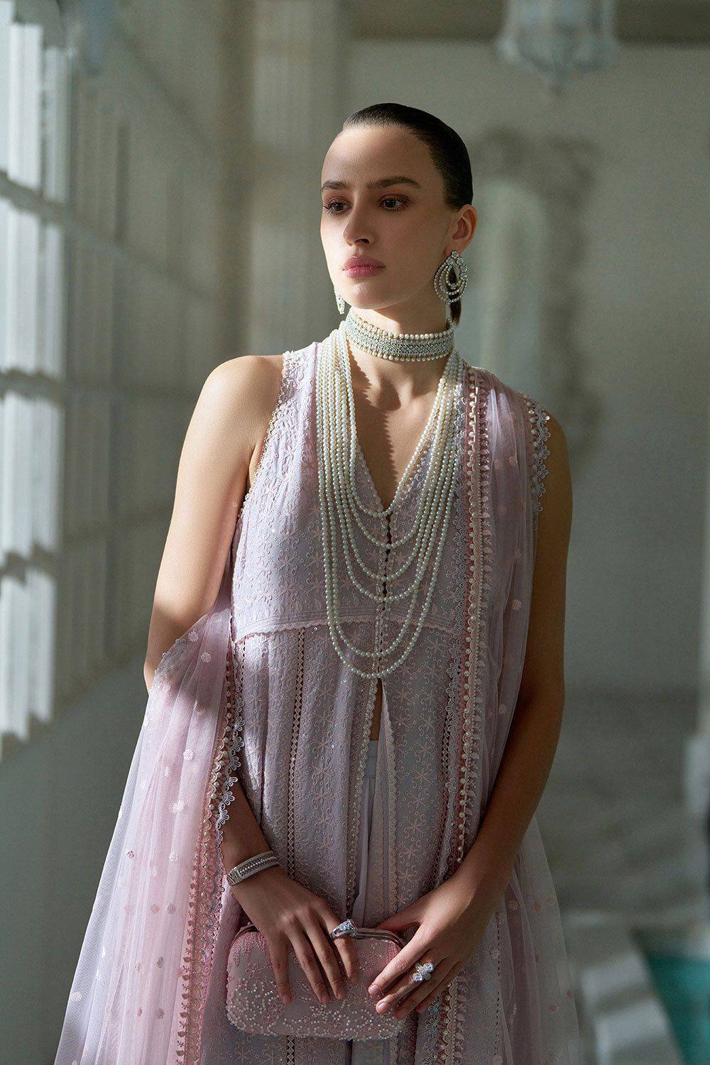 Design 1B Luxury Lawn Eid Edition 2026 Unstitched