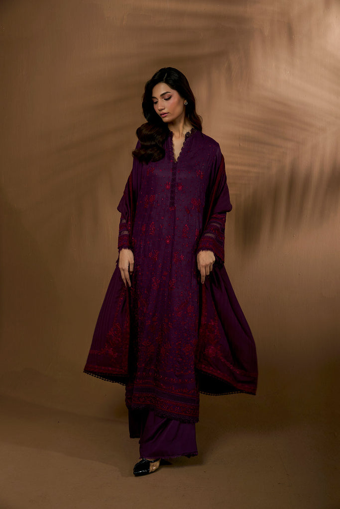 Sobia Nazir Design 2B Winter Shawl 2025 Unstitched, view 1
