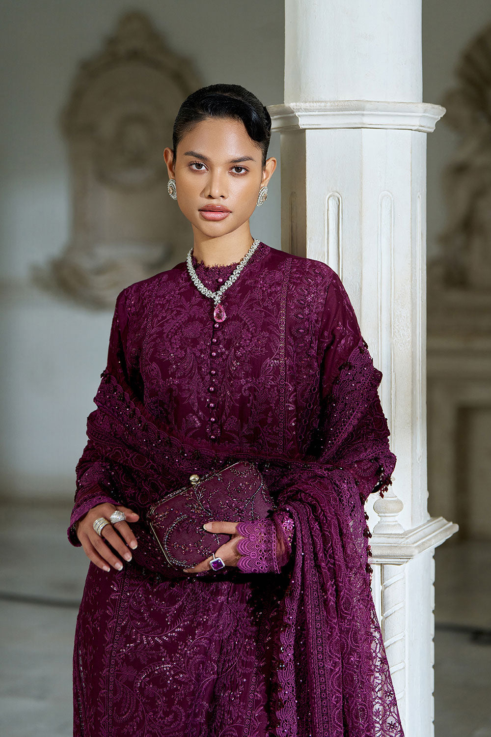 Design 3B Luxury Lawn Eid Edition 2026 Unstitched