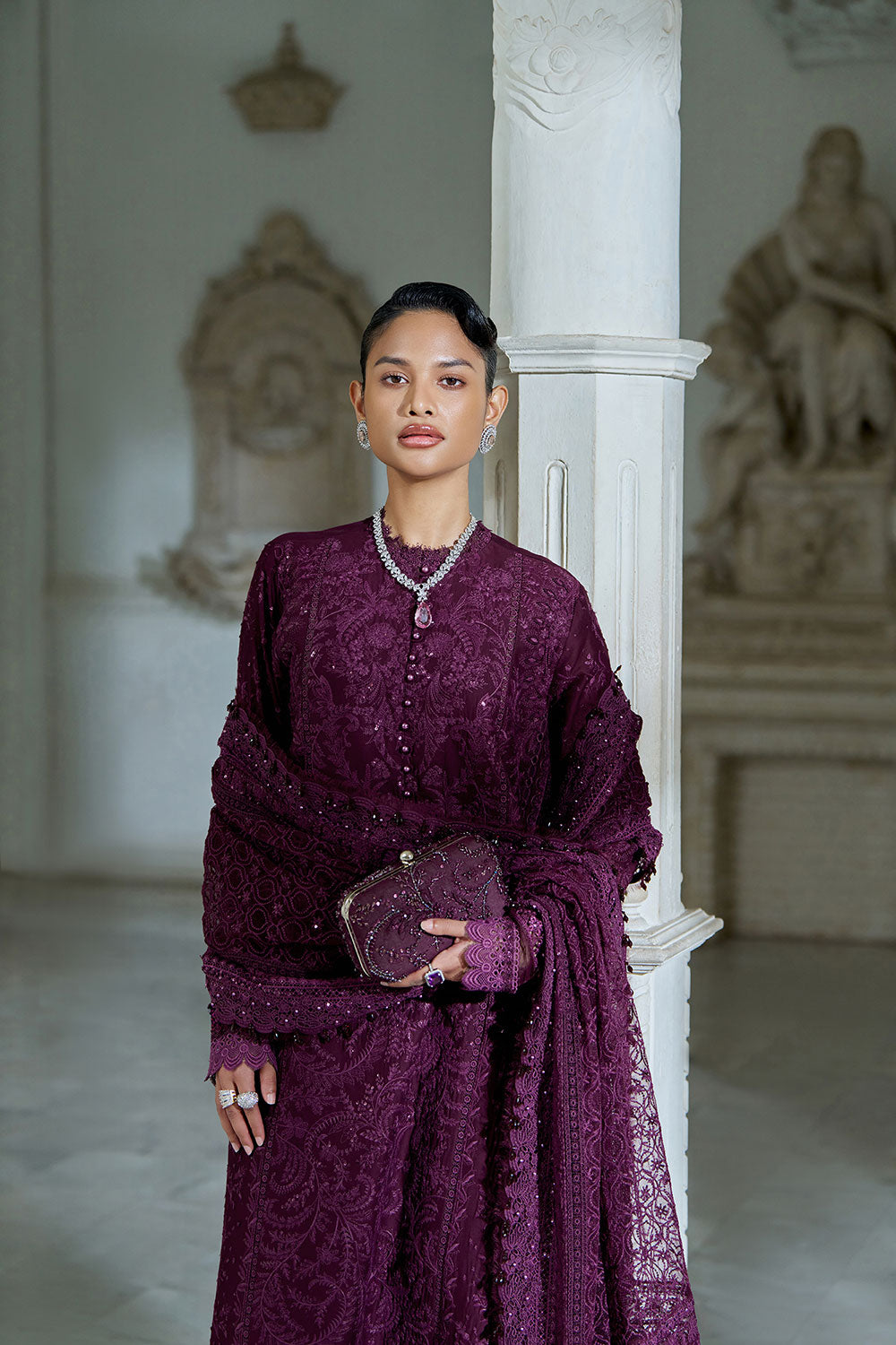 Design 3B Luxury Lawn Eid Edition 2026 Unstitched