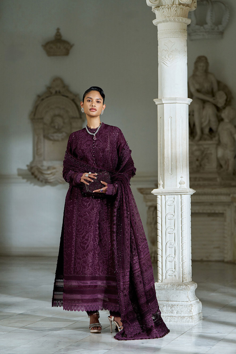 Design 3B Luxury Lawn Eid Edition 2026 Unstitched