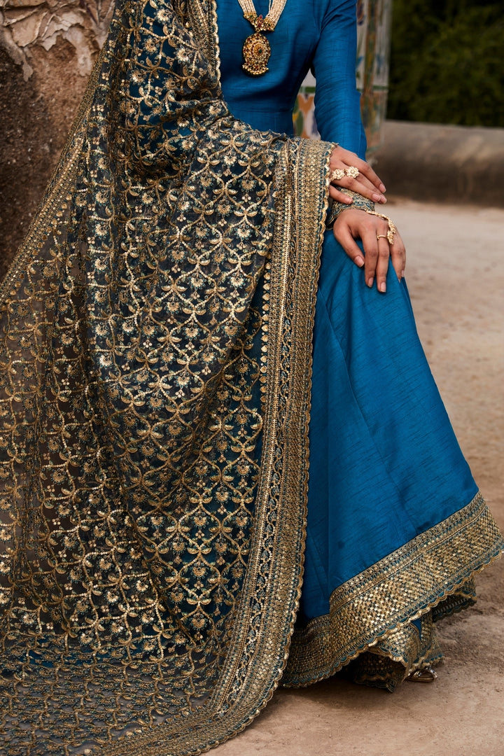 Design 01 - Turquoise - Ranya Festive RTW '25