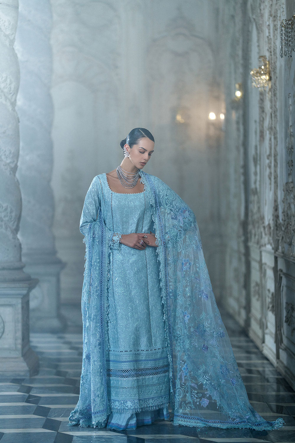 Design 4A Luxury Lawn Eid Edition 2026 Unstitched