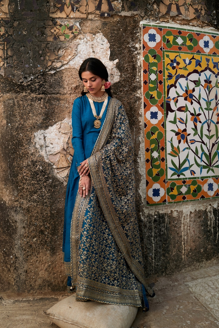 Design 01 - Turquoise - Ranya Festive RTW '25