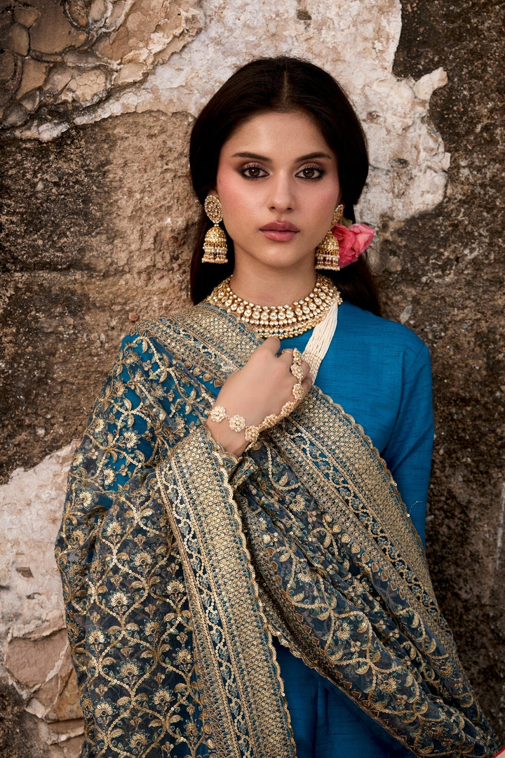 Design 01 - Turquoise - Ranya Festive RTW '25