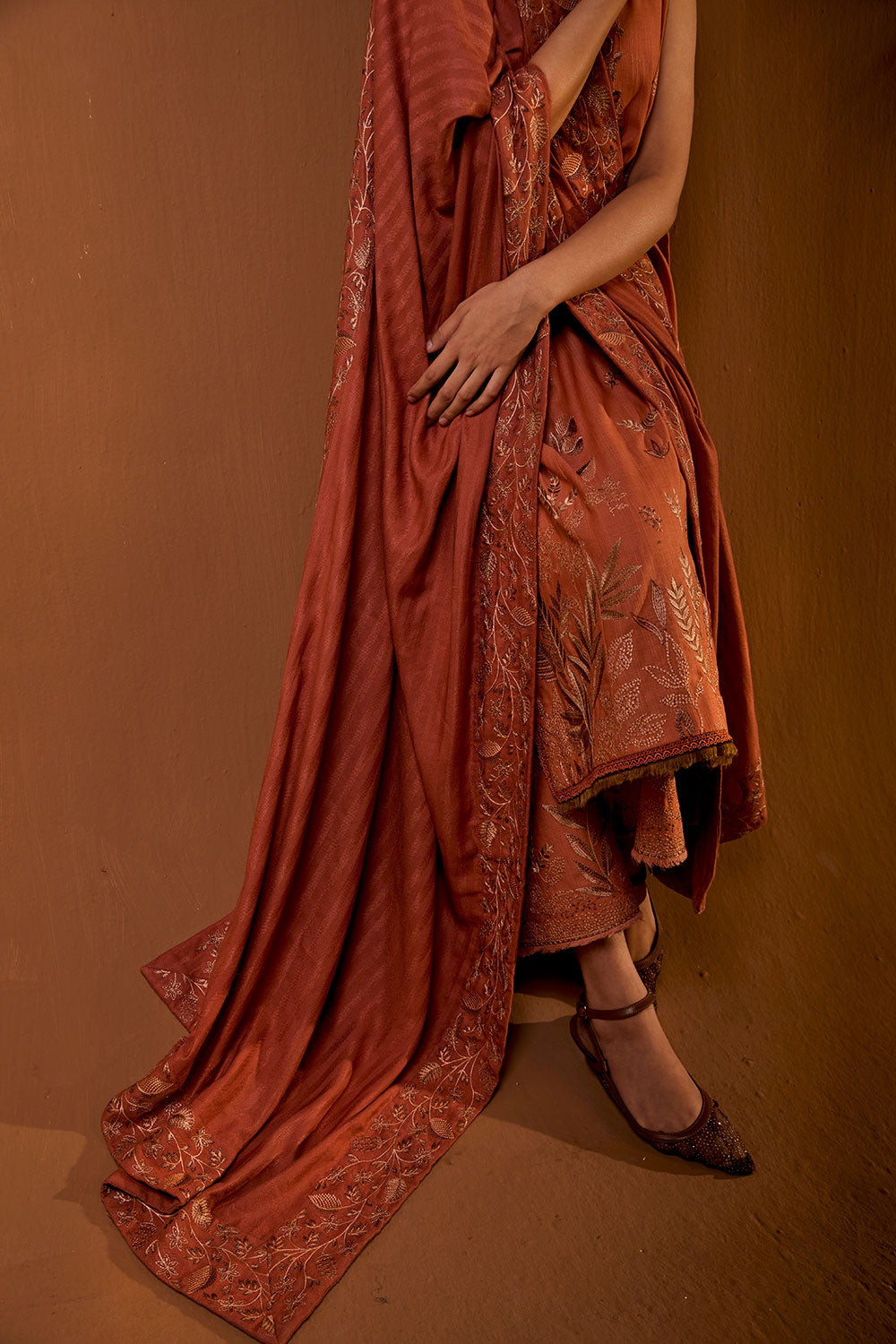 Design 4A Winter Shawl 2025 Unstitched