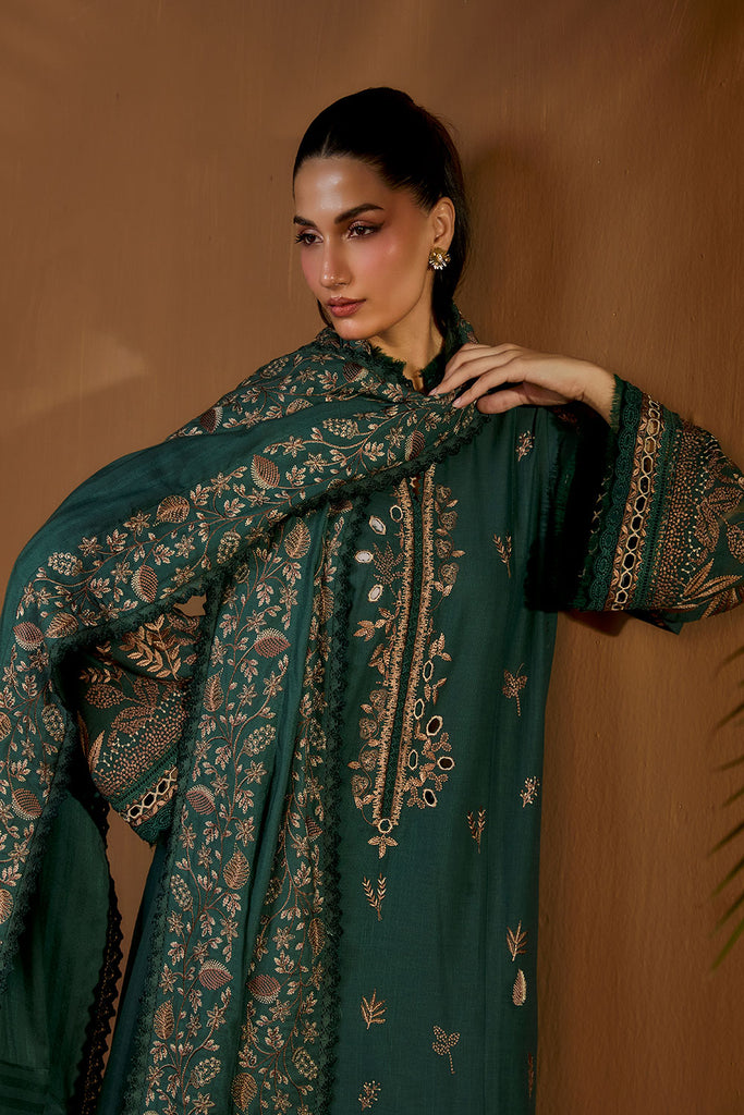 Sobia Nazir Design 4B Winter Shawl 2025 Unstitched, view 1