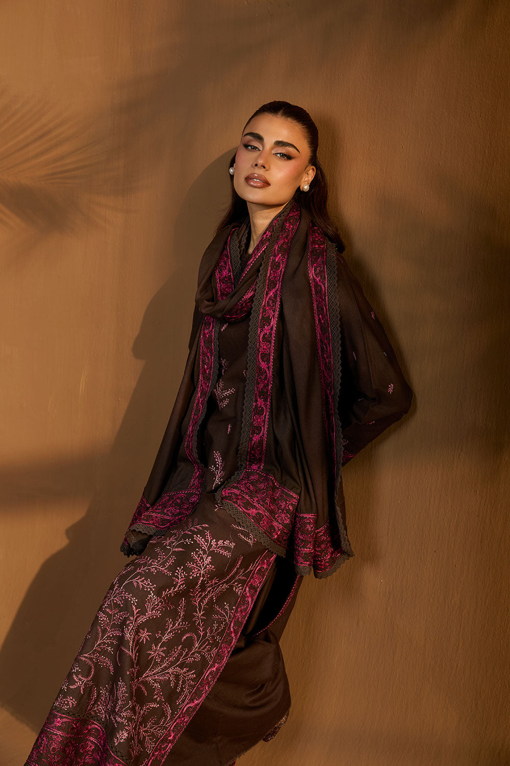 Design 7A Winter Shawl 2025 Unstitched