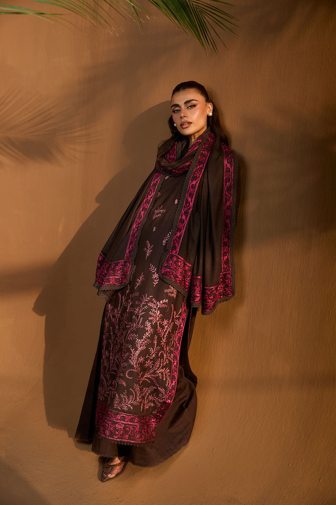 Sobia Nazir Design 7A Winter Shawl 2025 Unstitched, view 1