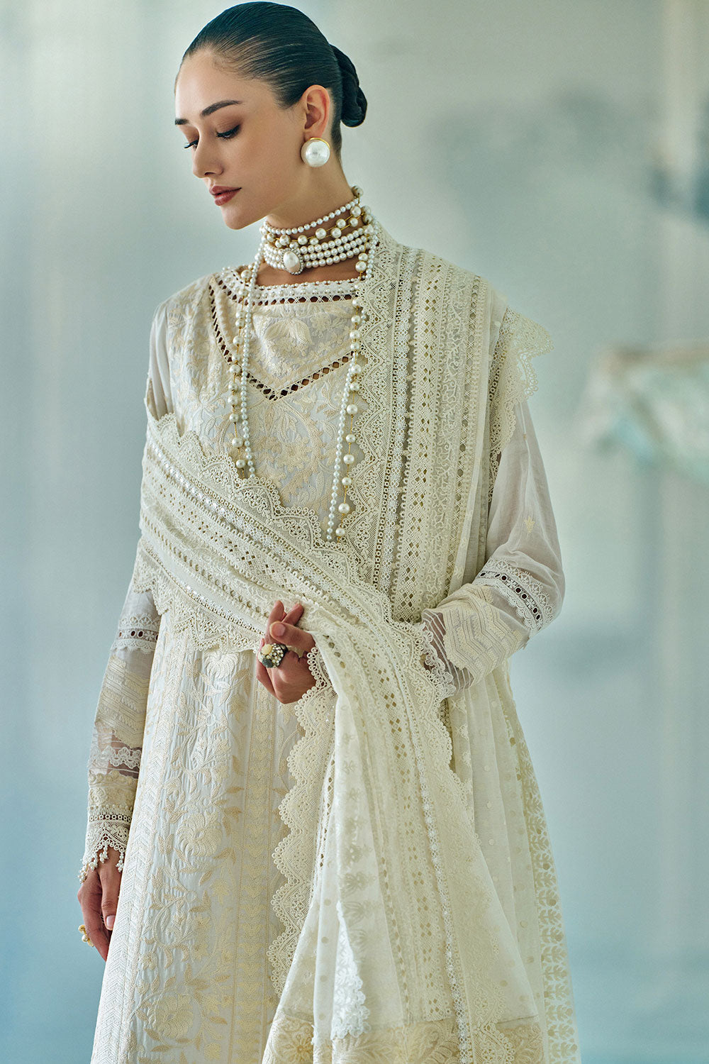 Design 9A Luxury Lawn Eid Edition 2026 Unstitched