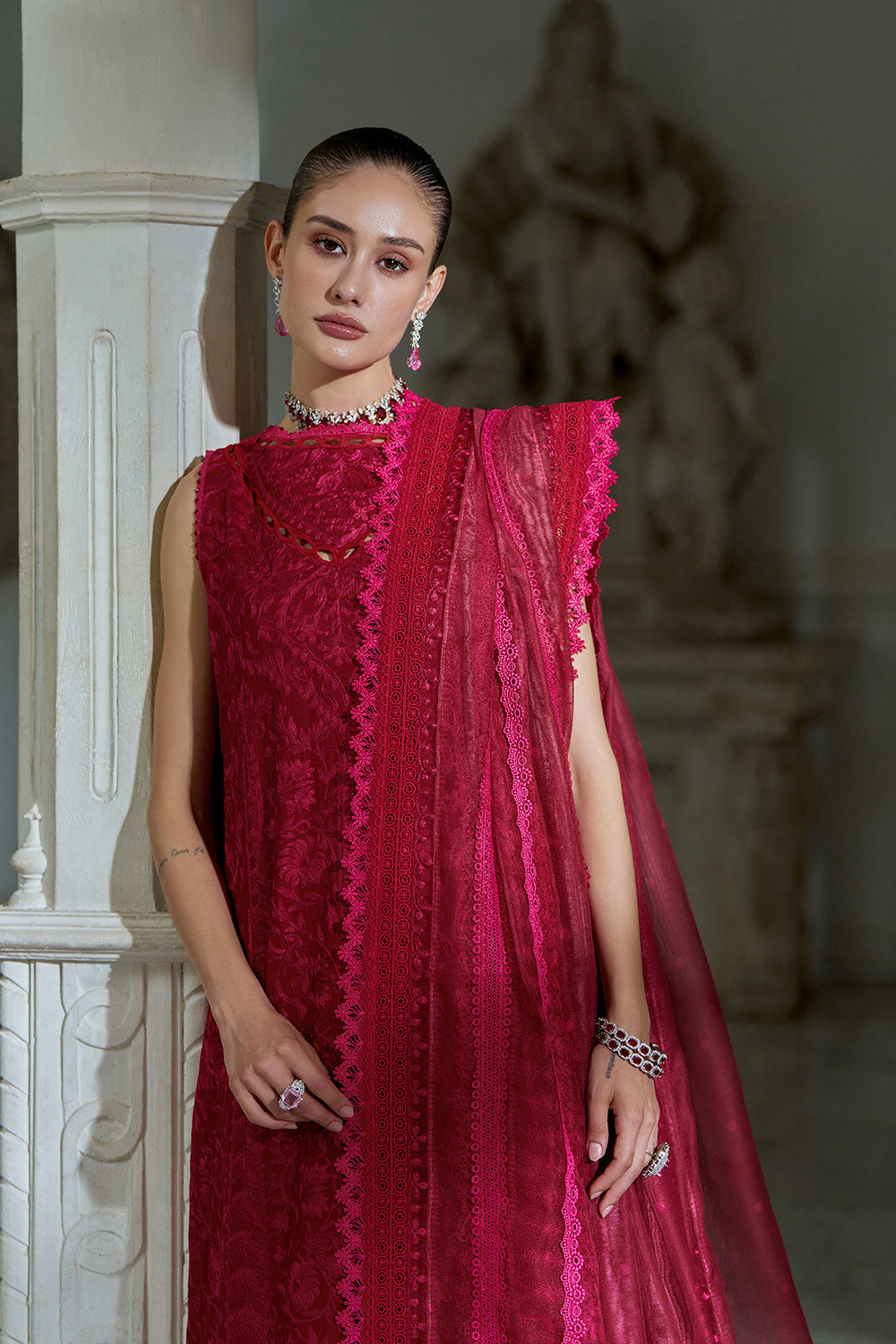 Design 9B Luxury Lawn Eid Edition 2026 Unstitched