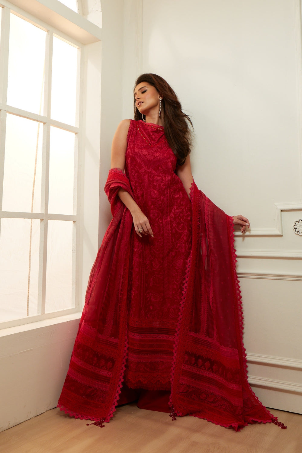 Design 9B Luxury Lawn Eid Edition 2026 Unstitched