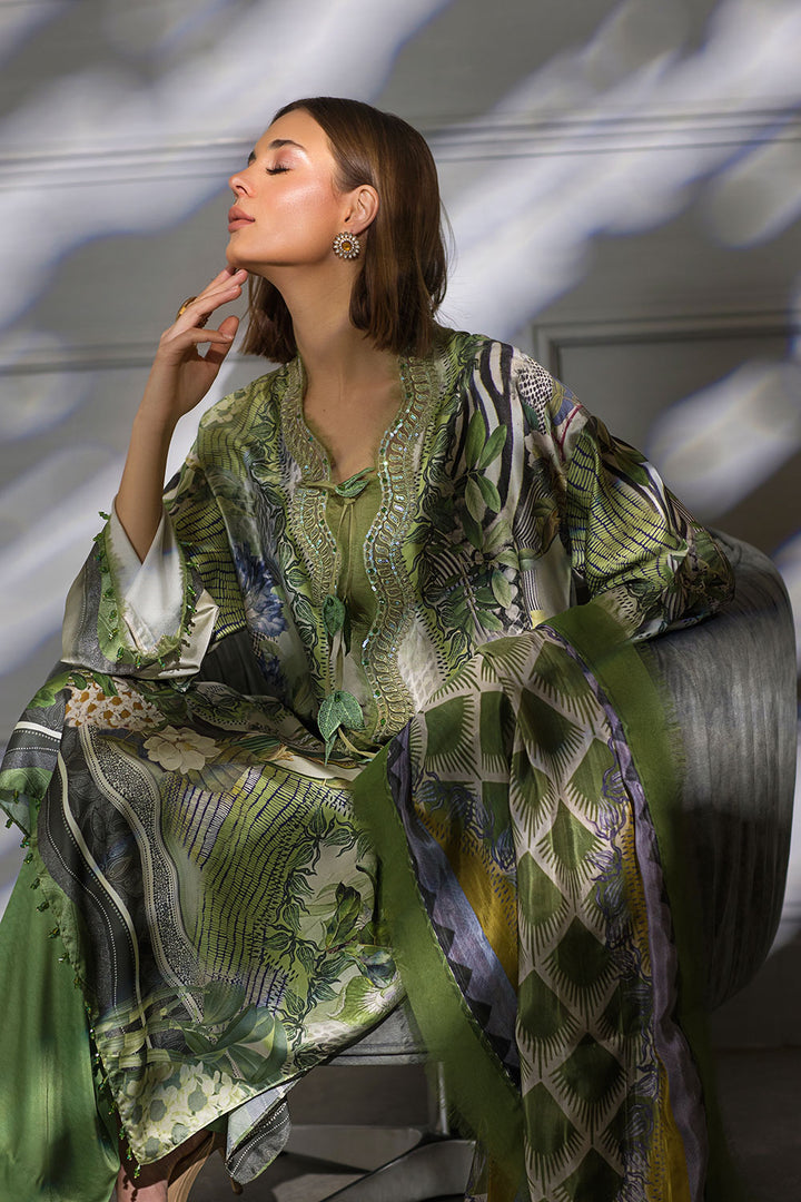 Design 10 Silk Unstitched Collection 2023 (Vol. 2)
