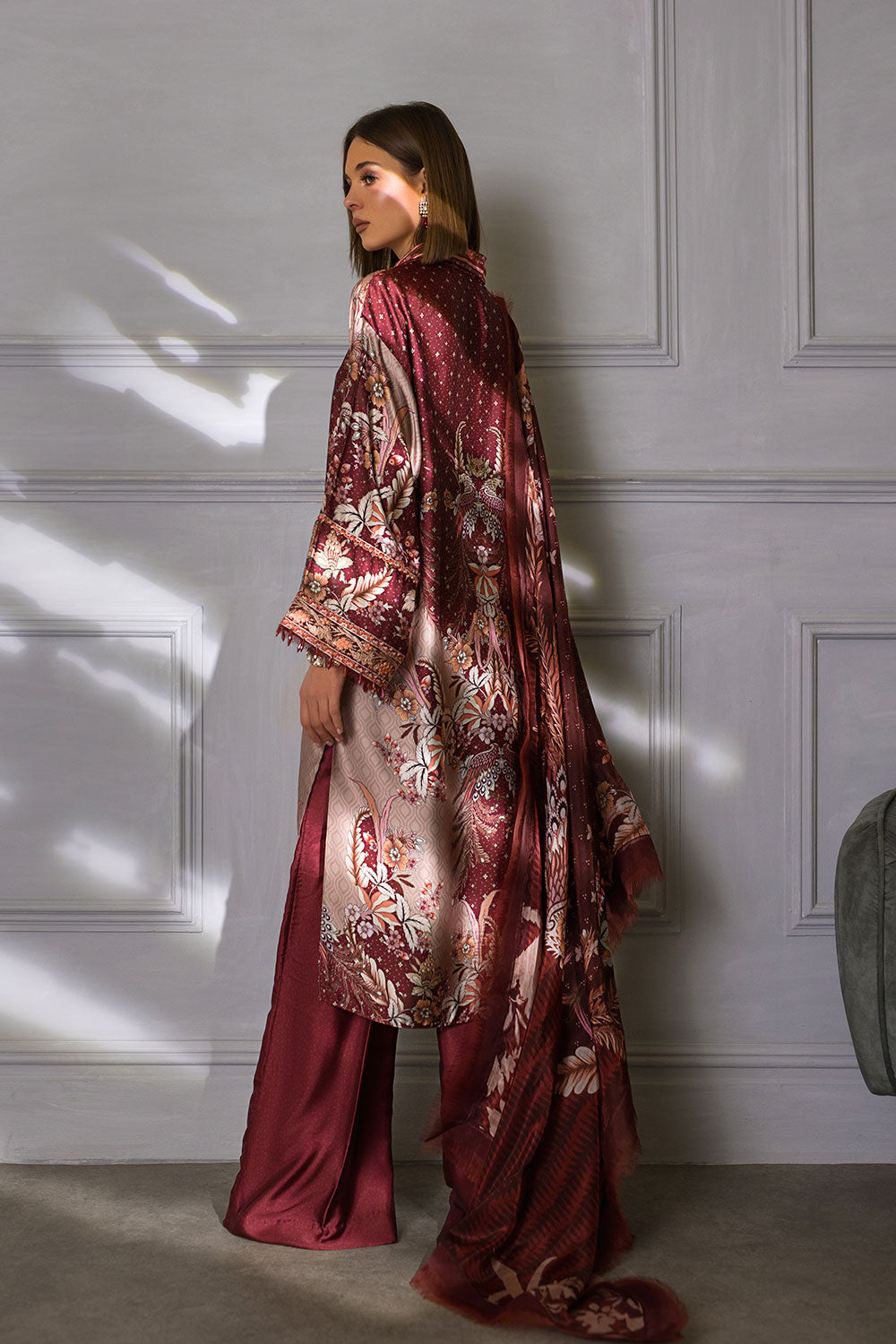 Design 05 Silk Unstitched Collection 2023 (Vol. 2)