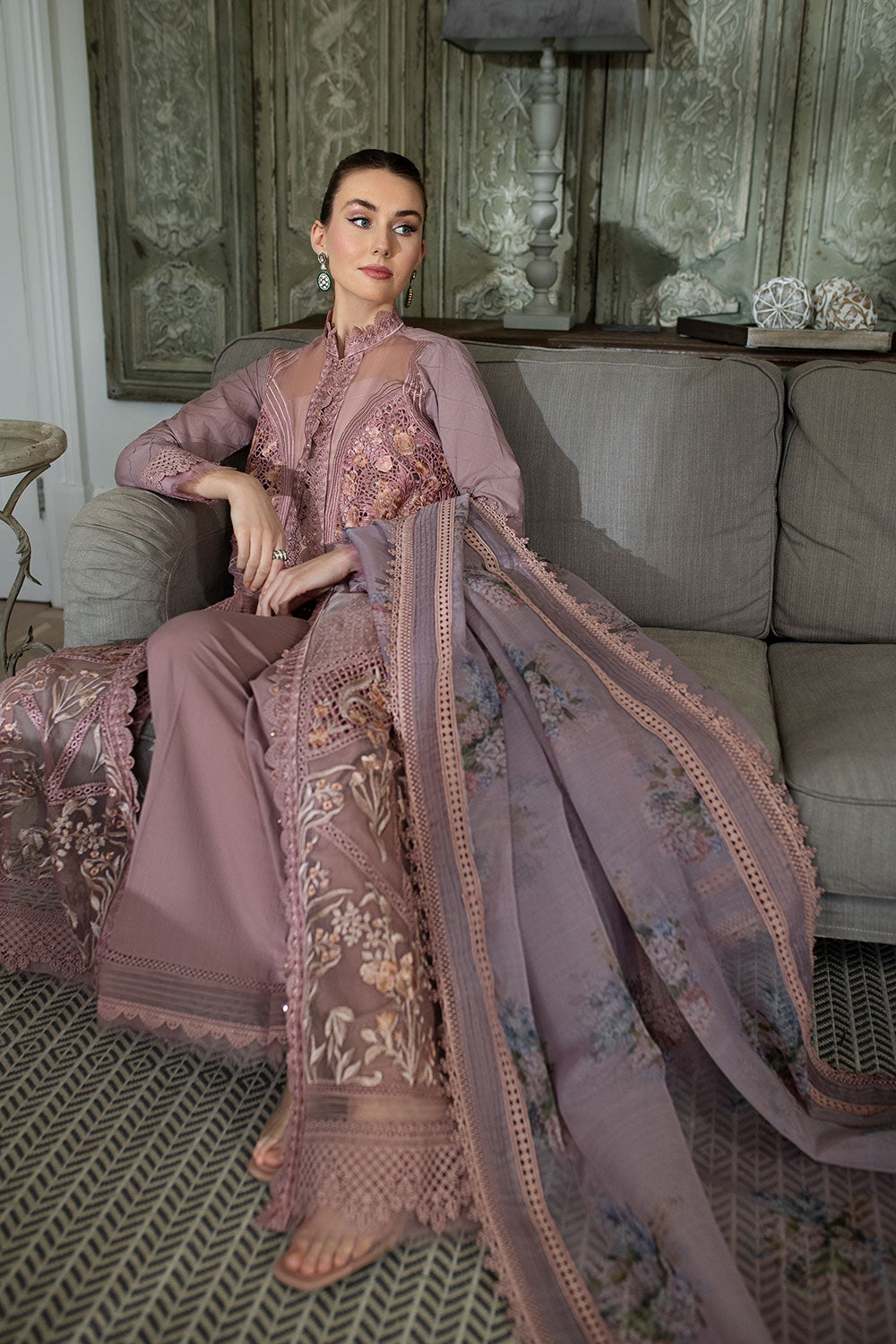 Design 10B Luxury Lawn 2024 Unstitched