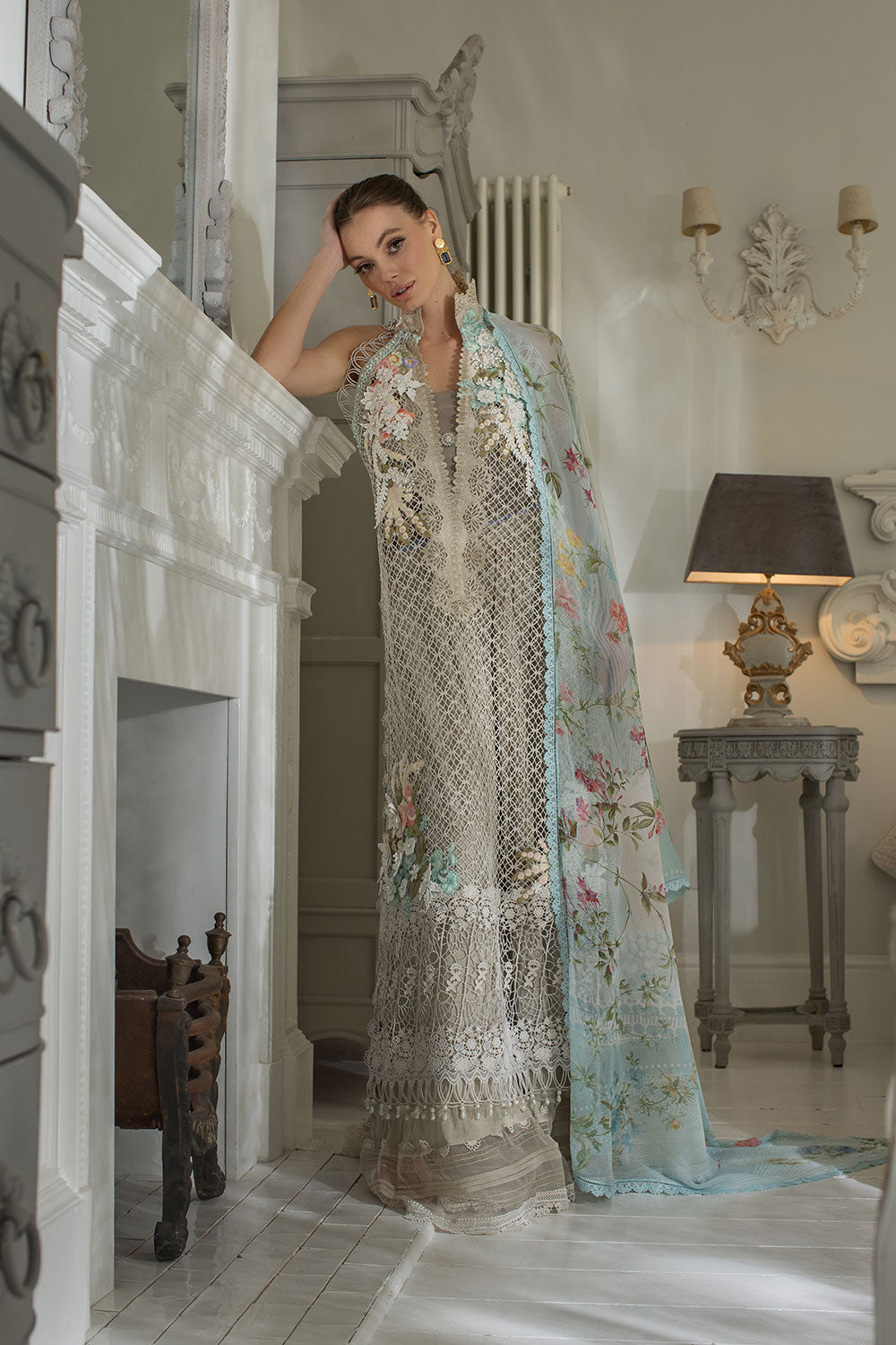 Design 7A Luxury Lawn 2024 Unstitched