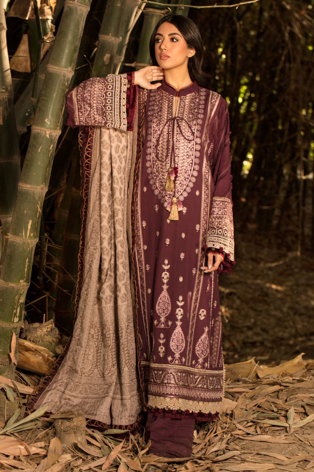 Design 2A Winter Shawl 2021 Unstitched