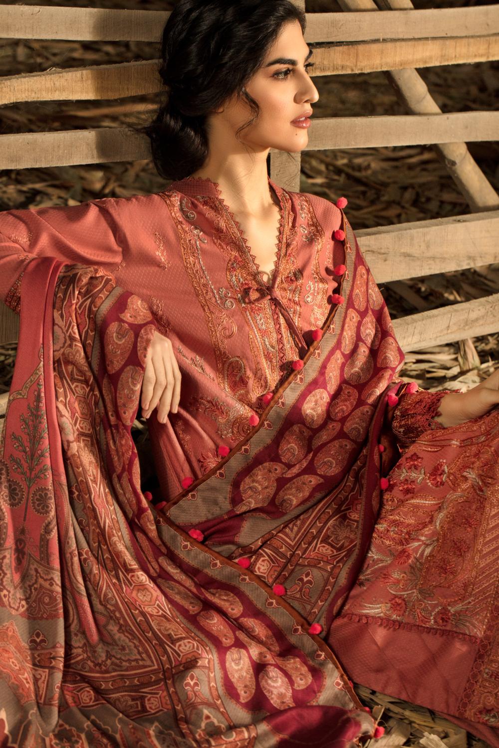 sobia nazir winter shawl 2021