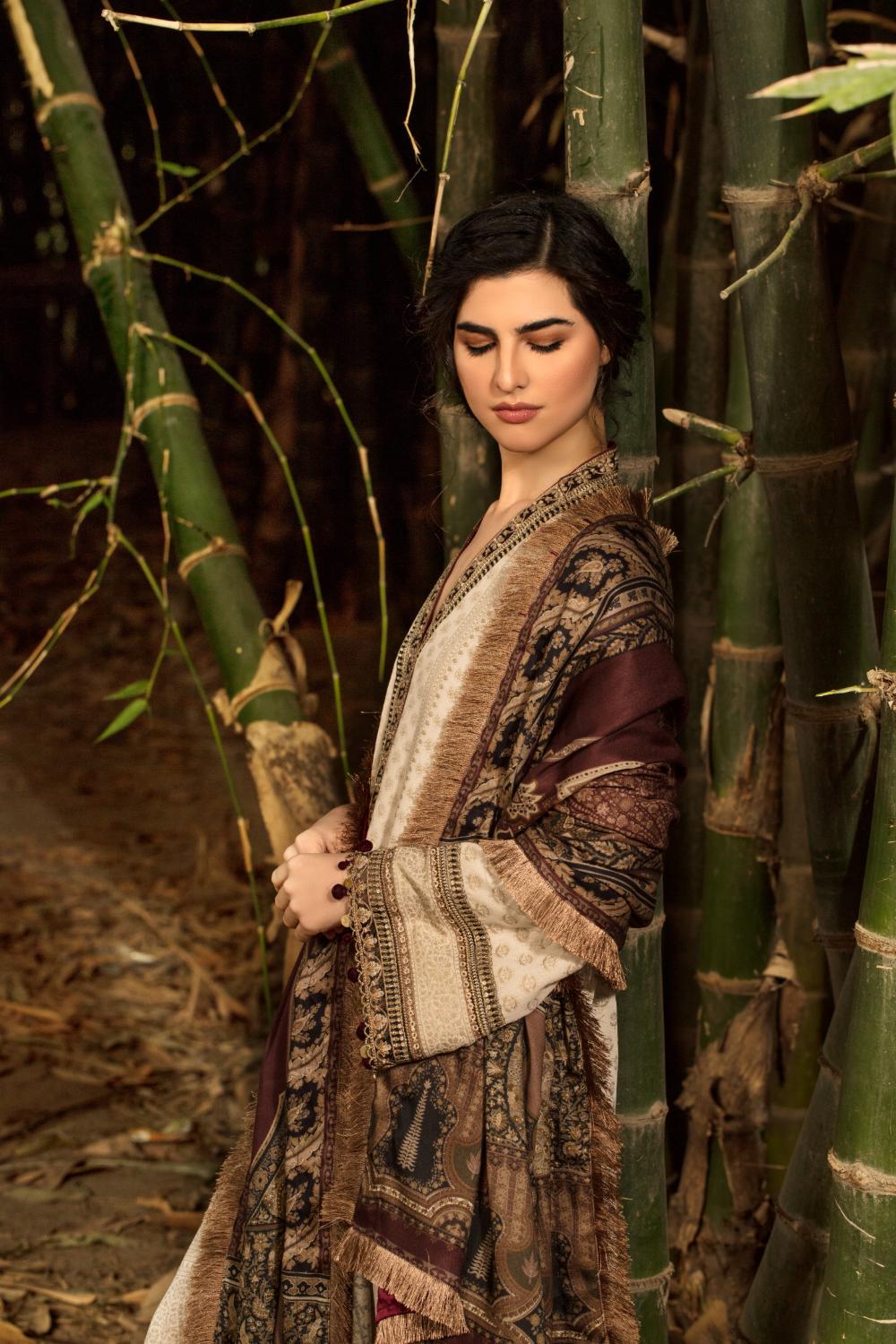 Design 7A Winter Shawl 2021 Unstitched