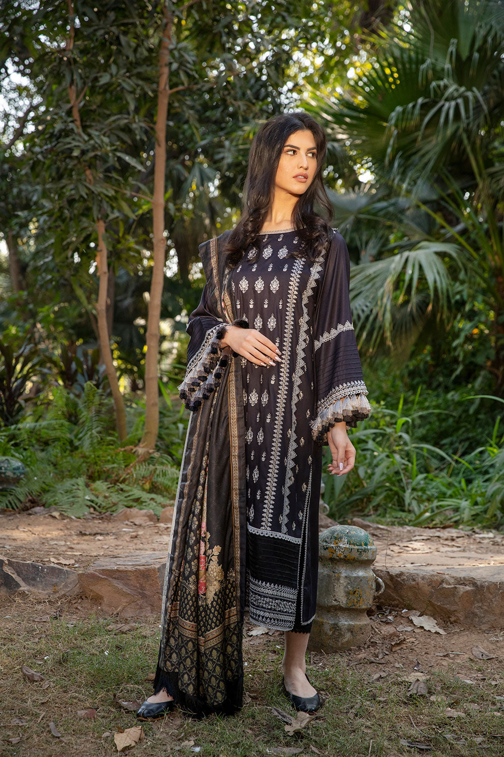 sobia nazir winter shawl 2021