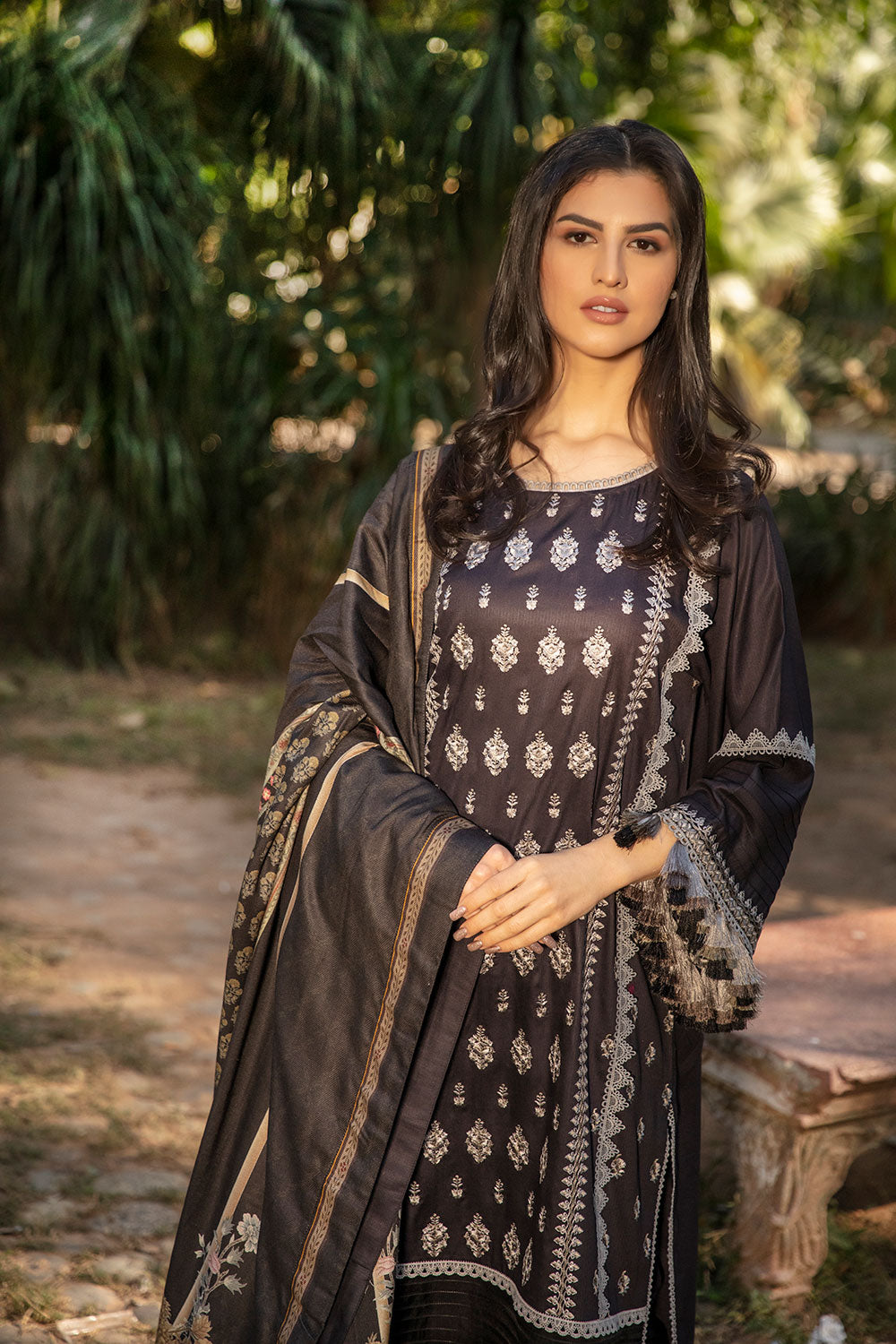 sobia nazir winter shawl 2021