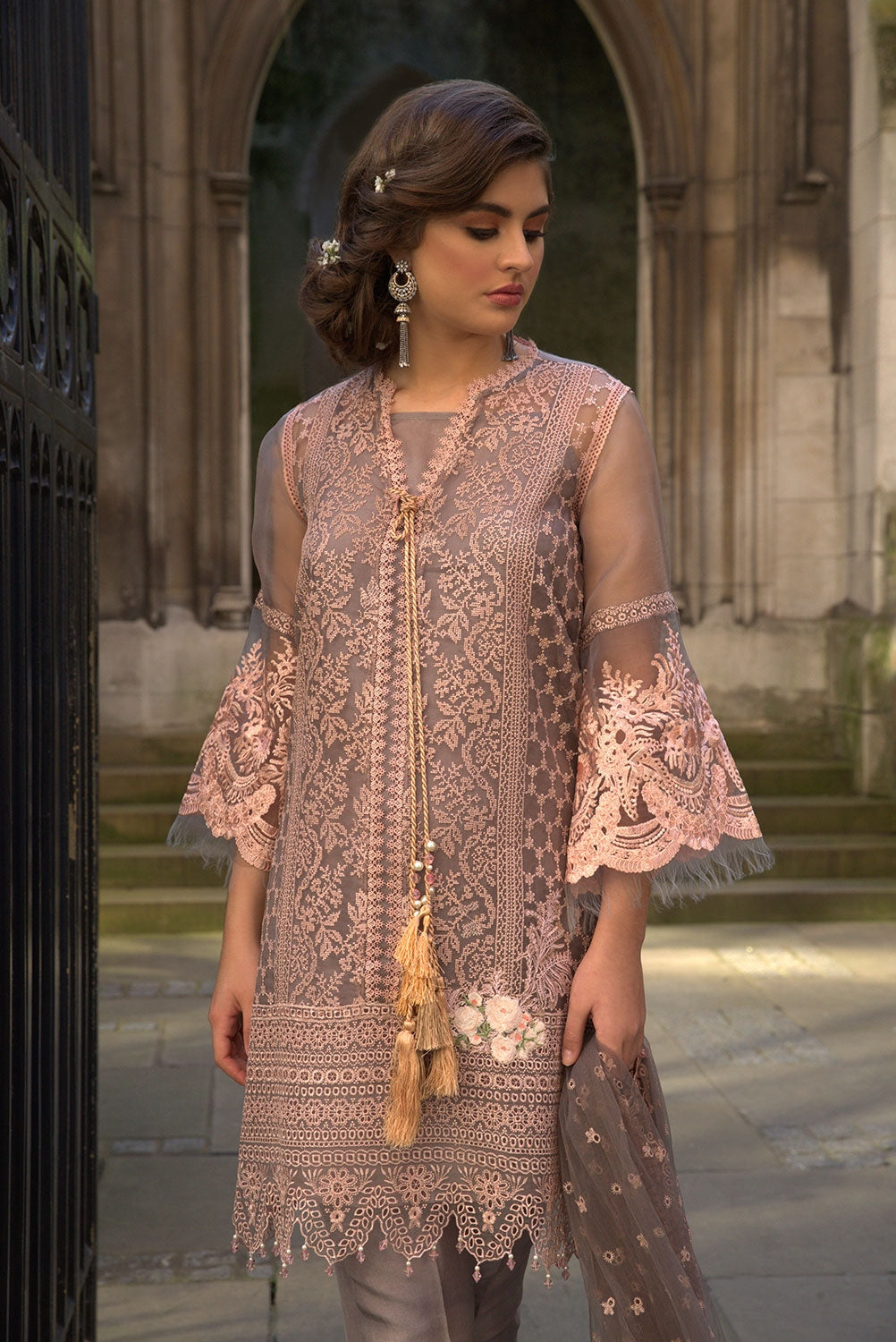 Design 5B Falak Luxury Chiffon Eid 2018