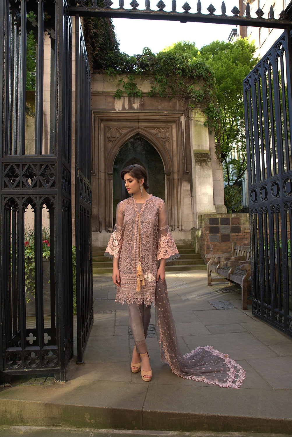 Design 5B Falak Luxury Chiffon Eid 2018